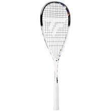Tecnifibre rakieta do squasha Carboflex Team 130g/zrównoważona 2025 biała - naciągnięta -